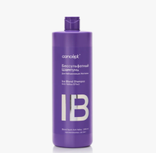 Бессульфатный шампунь д/нейтрализации желтезны ICE BLOND, 1000 мл 8шт