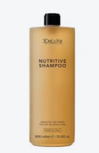 3DeLUXE NUTRITIVE SHAMPOO 1000 ml Шампунь для волос "Питание"1000 мл