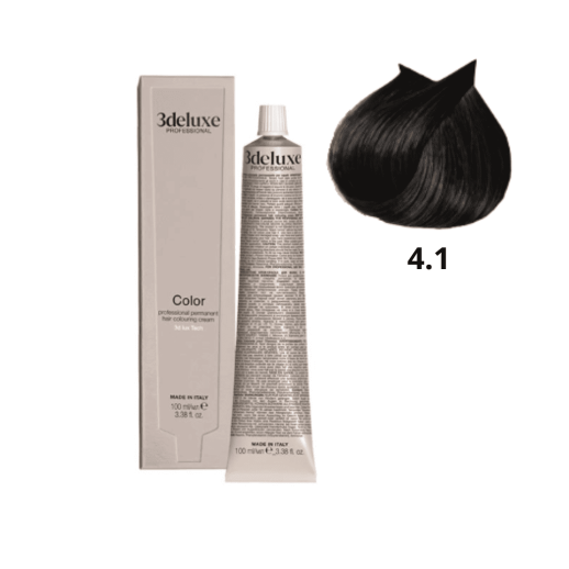 4.1 3DeLUXE PROFESSIONAL 100 ml 4.1 Каштановый пепельный  100 мл NEW