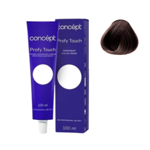 CONCEPT/Profy Touch/5.01  Тёмно-русый пепельный 100 мл  25 шт