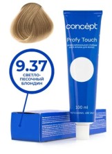 CONCEPT/Profy Touch/9.37 Светло-песочный блондин  100 мл 25 шт