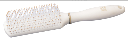 Щетка DEWAL Beauty "Крем брюле"с пластиковым штифтом,квадратная