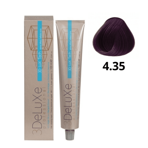 4.35 3DeLUXE PROFESSIONAL 100 ml 4.35 Каштановый шоколадный 100 мл