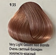 Очень Светлый Блондин Золотисто-Красный 9.35
