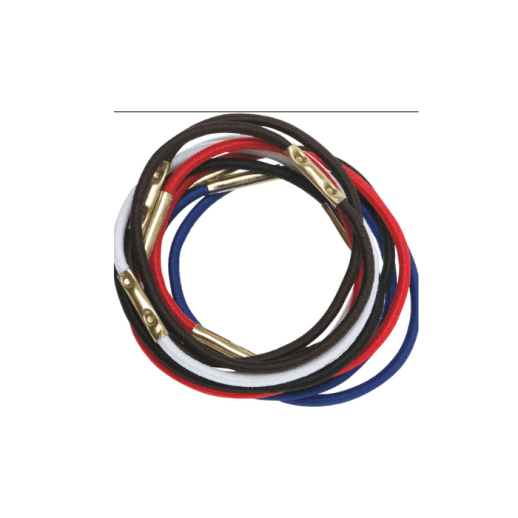 RES031 Резинки для волос Dewal,силконовые,цветные , mini/100 шт/уп