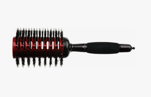 Термобрашинг DEWAL серия"Monster Vent"керам.покрыт.нейлон.+нат.щет.с мягкой ручкой,с хвост.d65/10 мм