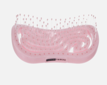 Щетка Dewal Beauty серия "Ocean wave", продувная, с нейлоновым штифтом, форма волна DBEF8-1Pink