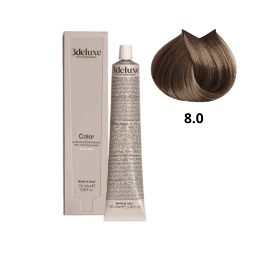 8.0 3DeLUXE PROFESSIONAL 100 ml 8.0 Светлый блондин  100 мл NEW