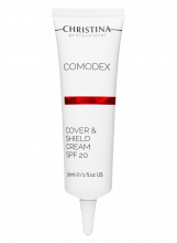 COMODEX - Cover & Shield Cream SPF-20 - Крем для лица с тонирующим эффектом и SPF-20, 30мл.