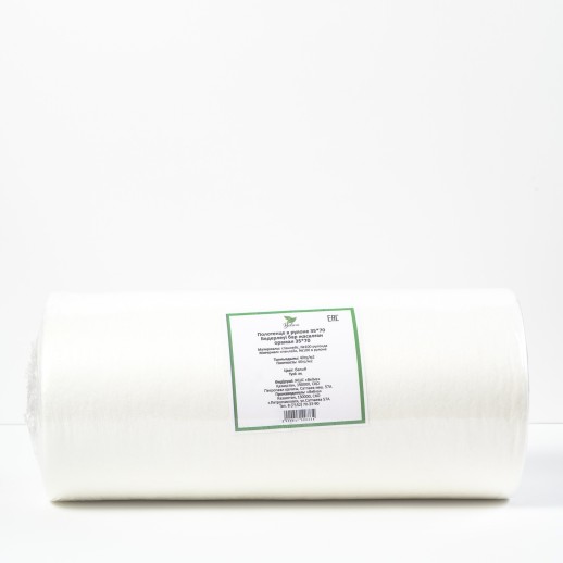 Полотенце хлопок с тиснением 35*70 плотность 40гр/м, 80 шт/рол