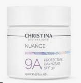 NUANCE 9A PROTECTIVE DAY WEAR SPF30 Защитный дневной крем с SPF 30 шаг9а