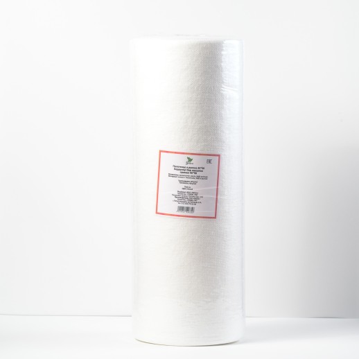 Полотенце хлопок с тиснением 45*90 плотность 40гр/м, 80 шт/рол