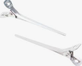 CL2416  Зажим для волос Dewal металл, 5,5 см, 12 шт/уп