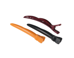 CL2419 Зажим для волос Dewal "Волна" цветной,пластик, 8 см, 12 шт/уп