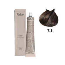 7.8 3DeLUXE  PROFESSIONAL 100 ml 7.8 Очень светлый коричневый кашемир 100 мл NEW