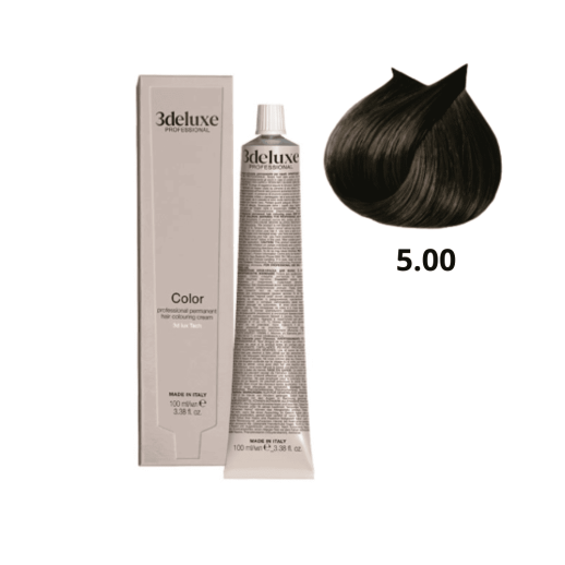5.00 3DeLUXE PROFESSIONAL 100 ml 5.00 Насыщеный Светло-каштановый 100 мл NEW
