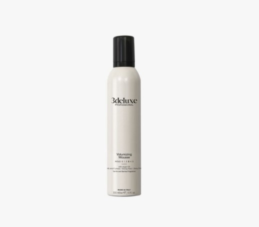 3DeLUXE VOLUMIZING MOUSSE Мусс с маслом арганы сильная фиксация, 300мл