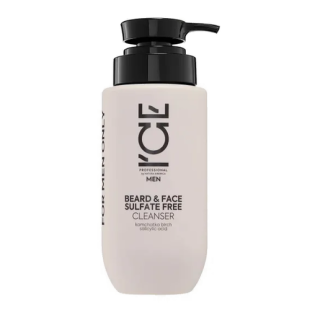 ICE by NS/HOME/MEN BEARD & FACE SULFATE FREE CLEANCER/Бессульф пенка д/очищения лица и бороды, 200мл