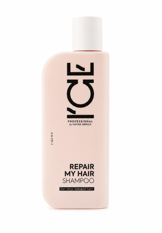 NS / I`CE Professional / REPAIR MY HAIR / Шампунь для сильно повреждённых волос, 250 мл