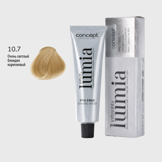 Infinity Lumia 10.7 Очень светлый блондин коричневый (100 мл)
