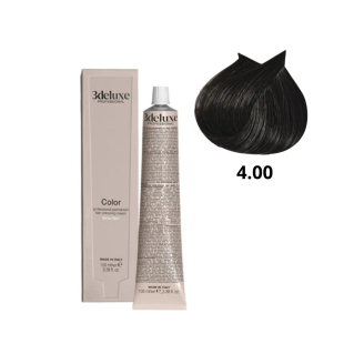 4.00 3DeLUXE PROFESSIONAL 100 ml 4.00 Насыщенный каштановый  100 мл NEW