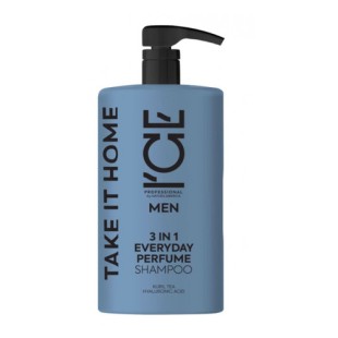 ICE by NS / HOME / MEN EVERYDAY PERFUME SHAMPOO / Мужской парфюмированный шампунь 3 в 1/1000 мл