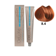 8.4 3DeLUXE PROFESSIONAL 100 ml 8.4 Светлый медный  100 мл
