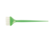 JPP048 -1 green Кисть для окрашивания DEWAL,зеленая,с белой прямой щетиной,узкая 45 мм