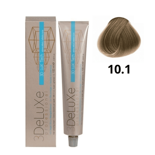 10.1 3DeLUXE PROFESSIONAL 100 ml 10,1 Платиновый пепельный  100 мл