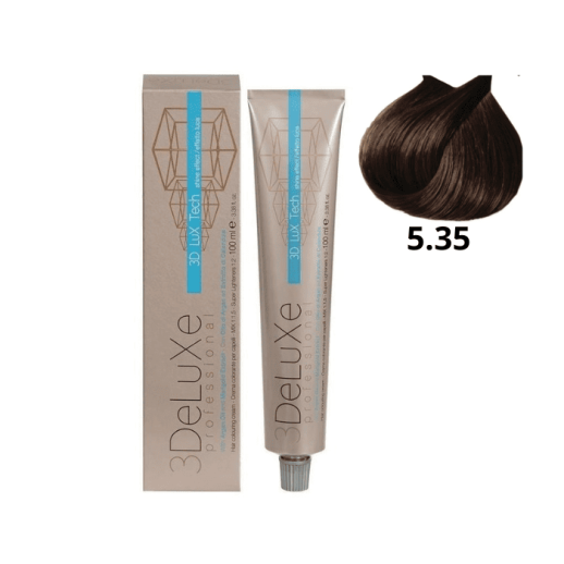 5.35 3DeLUXE PROFESSIONAL 100 ml 5.35 Светло-каштановый шоколадный 100 мл