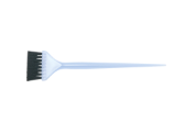 JPP048 blue Кисть для окрашивания DEWAL,голубая с черной волнистой щетиной,узкая 50 мм