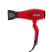 Фен DEWAL ERGOLIFE COMPACT, красный, вес 550гр, 2000Вт, ионизация, 2 нас, провод 3м