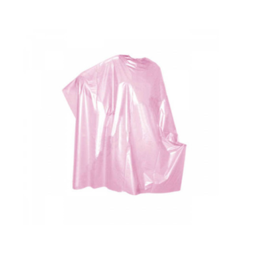 Пеньюар для парикмахерских работ, BEAJOY, ПНД, розовый,  100см*160см.  рулон