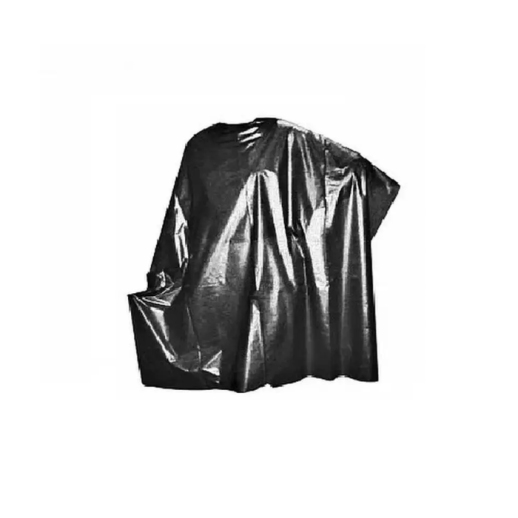 Пеньюар для парикмахерских работ, BEAJOY,ПНД, черный,  100см*140см.  рулон