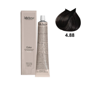 4.88 3DeLUXE  PROFESSIONAL 100 ml 4.88 Интенсивный коричневый кашемир 100 мл NEW