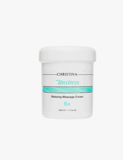 UNSTRESS 6A STEP RELAXING MASSAGE CREAMРасслабляющий массажный крем , 500 мл, (шаг 6а)