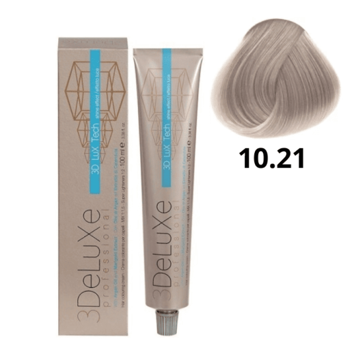 10.21 3DeLUXE PROFESSIONAL 100 ml 10.21 Платиновый блондин перламутрово-пепельный 100 мл