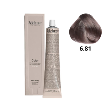 6.81 3DeLUXE  PROFESSIONAL 100 ml 6.81 Светлый коричневый пепельный 100 мл NEW