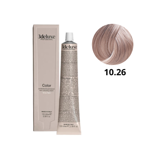 10.26 3DeLUXE  PROFESSIONAL 100 ml 10.26 Платиновый блондин красный ирис 100 мл NEW