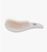 Щетка Dewal Beauty серия "Прованс", с пласт.штифтом,большая с ручкой, кремовая
