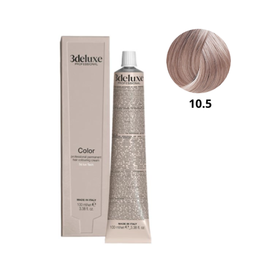 10.5 3DeLUXE  PROFESSIONAL 100 ml 10.5 Платиновый блондин красное дерево 100 мл NEW