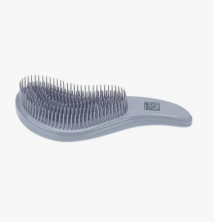 Щетка Dewal Beauty серия "Прованс", с пласт.штифтом,большая с ручкой, лавандовая