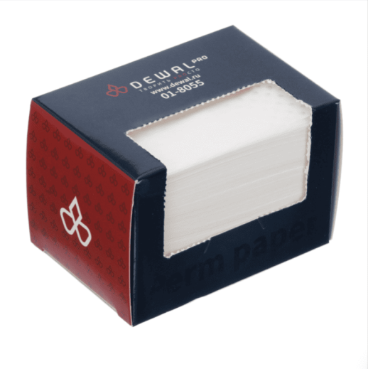 Бумага для химии DEWAL 80х55 мм(1000 шт)