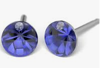 Сис-75 8 мм Циркон в лапках сталь