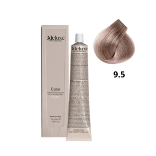 9.5 3DeLUXE  PROFESSIONAL 100 ml 9.5 Светлый блондин красное дерево100 мл NEW