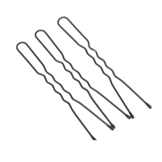 SLT60V-1/24 Шпильки Dewal черные,волна 60 мм, 24 шт/уп, на блистере