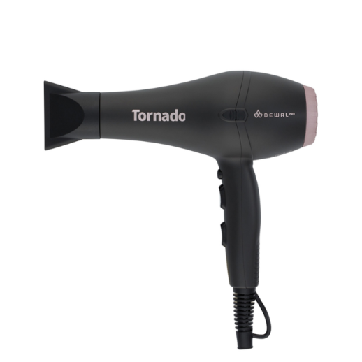 Фен DEWAL PRO TORNADO, серый, 2300Вт, ионизация, 2 насадки