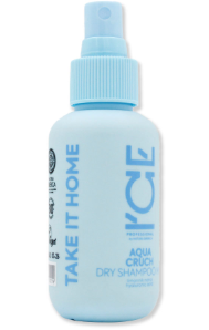 NS/I`CE Professional/HOME/AQWA CRUCH /Жидкий сухой шампунь д/волос, 100 мл, 6 шт