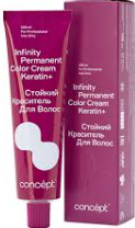 INFINITY Permanent Color 6.00 Русый интенсивный, в метал.тубе100 мл.