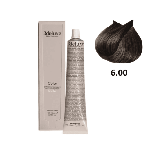 6.00 3DeLUXE PROFESSIONAL 100 ml 6.00 Насыщеный темный блондин 100 мл NEW